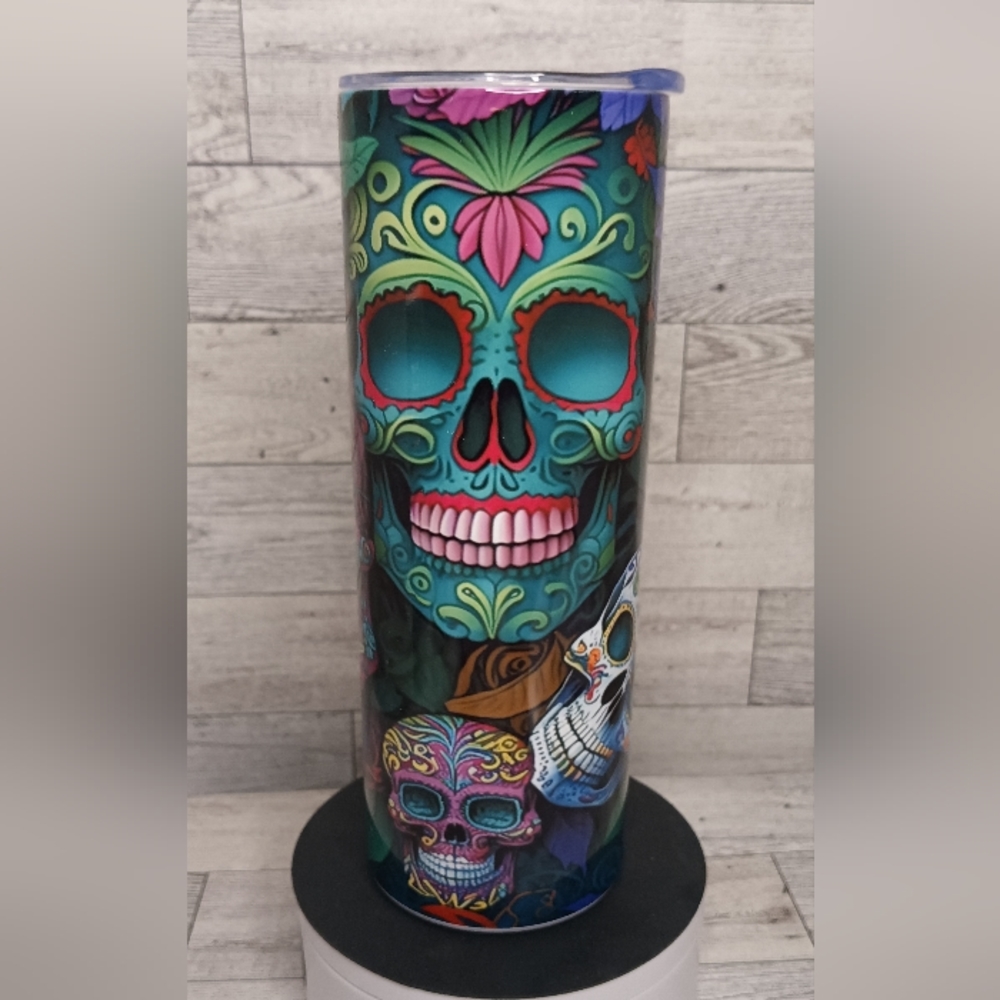 Day of the Dead 20oz. Tumbler MADE BY SELLER
